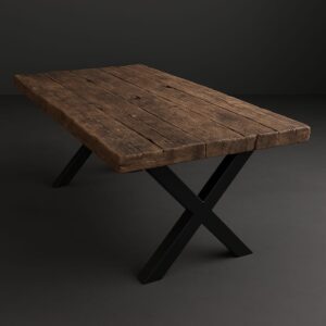 Stoły z litego drewna z odzysku